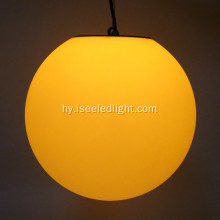 LED ոլորտ 3D Ամբողջ գունավոր պիքսել կախովի գնդակը